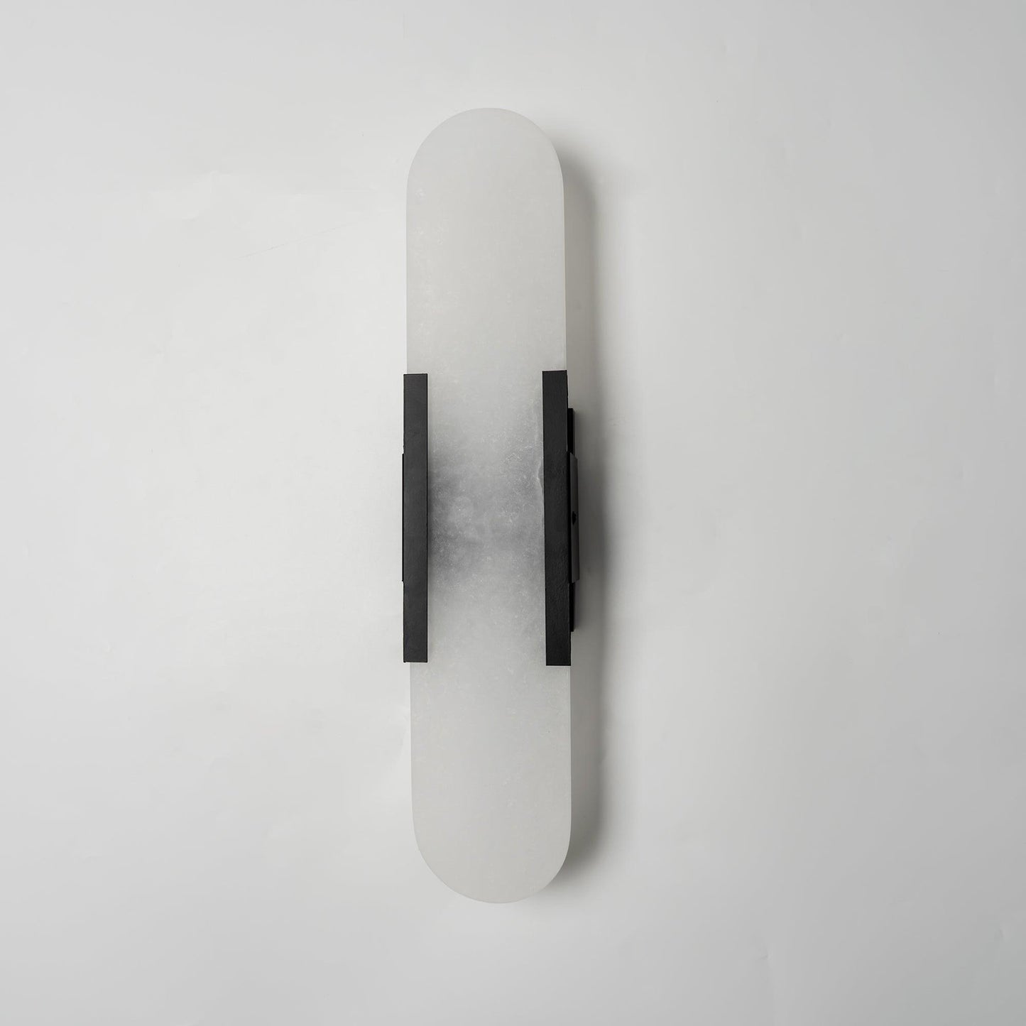 Oblong Alabaster Wall Sconce - Elegant Design, Soft Ambient Lighting