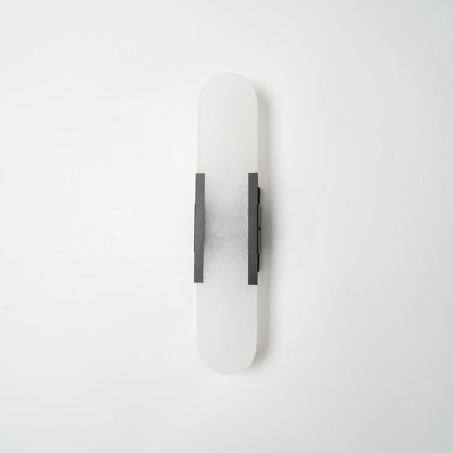 Oblong Alabaster Wall Sconce - Elegant Design, Soft Ambient Lighting