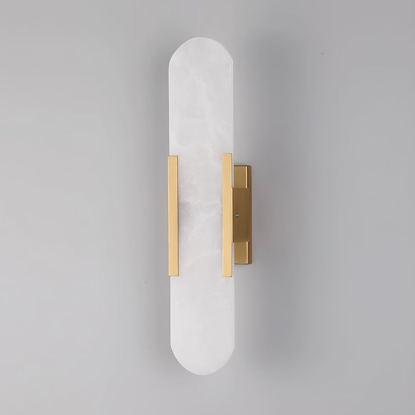Oblong Alabaster Wall Sconce - Elegant Design, Soft Ambient Lighting