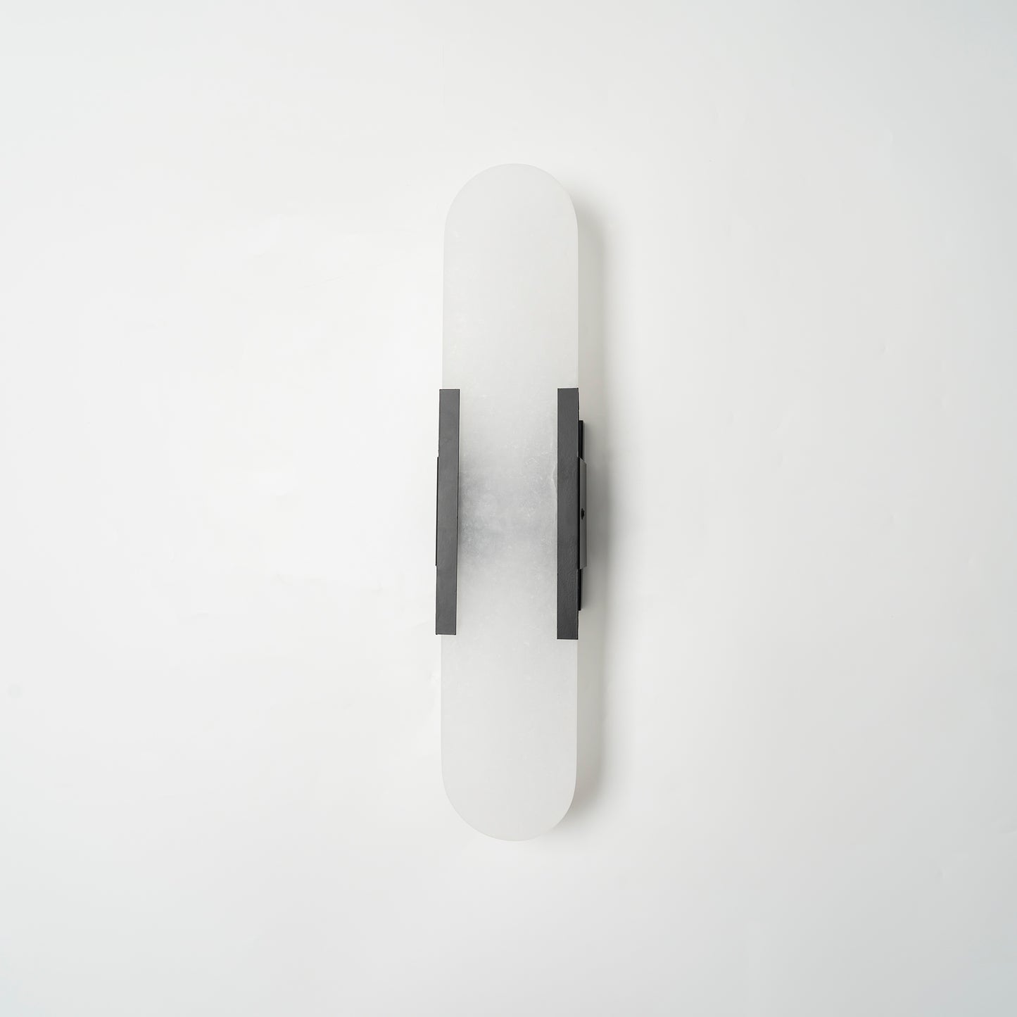 Oblong Alabaster Wall Sconce - Elegant Design, Soft Ambient Lighting