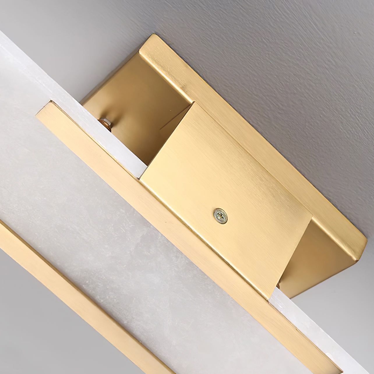 Oblong Alabaster Wall Sconce - Elegant Design, Soft Ambient Lighting