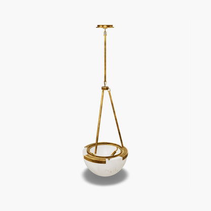 Istar Alabaster Chandelier - Elegant Lighting with Adjustable Brightne