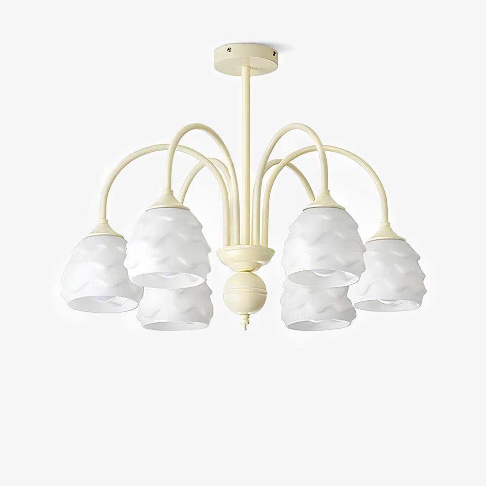 Melting Ice Cream Chandelier - Unique Design, LED Lighting, Adjustable