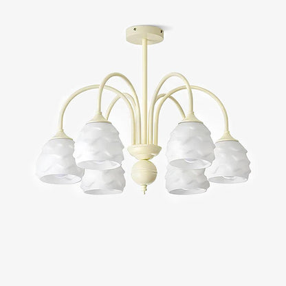 Melting Ice Cream Chandelier - Unique Design, LED Lighting, Adjustable