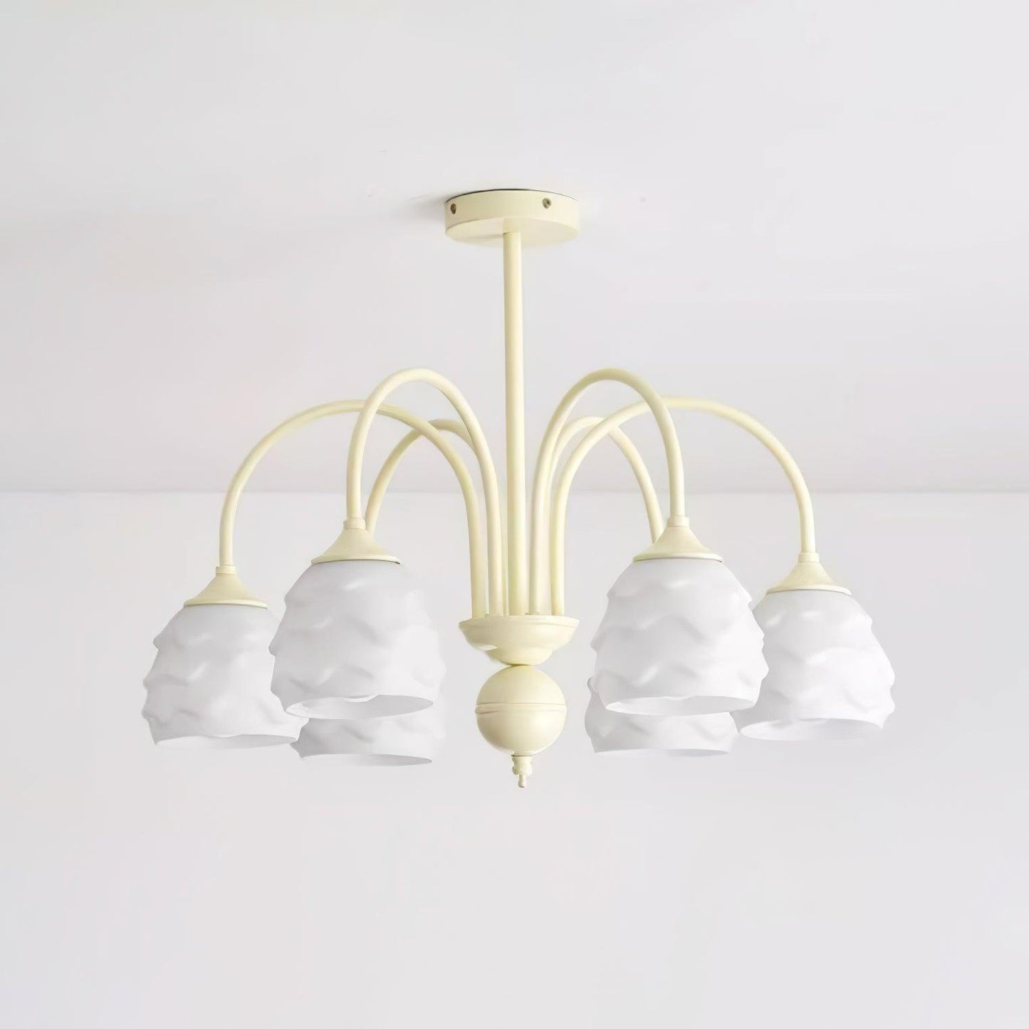 Melting Ice Cream Chandelier - Unique Design, LED Lighting, Adjustable