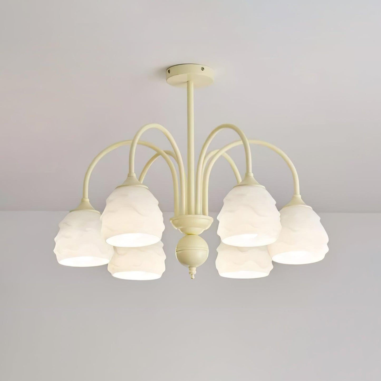 Melting Ice Cream Chandelier - Unique Design, LED Lighting, Adjustable