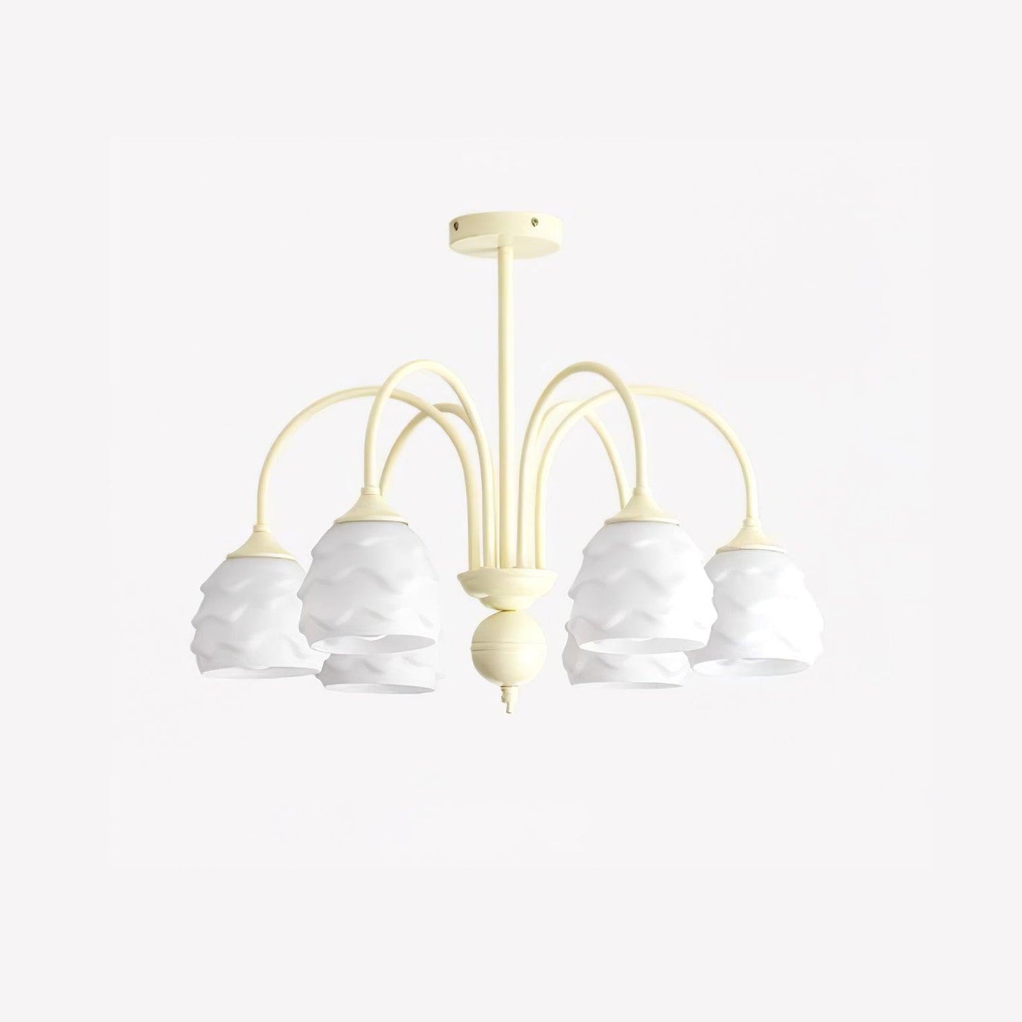 Melting Ice Cream Chandelier - Unique Design, LED Lighting, Adjustable
