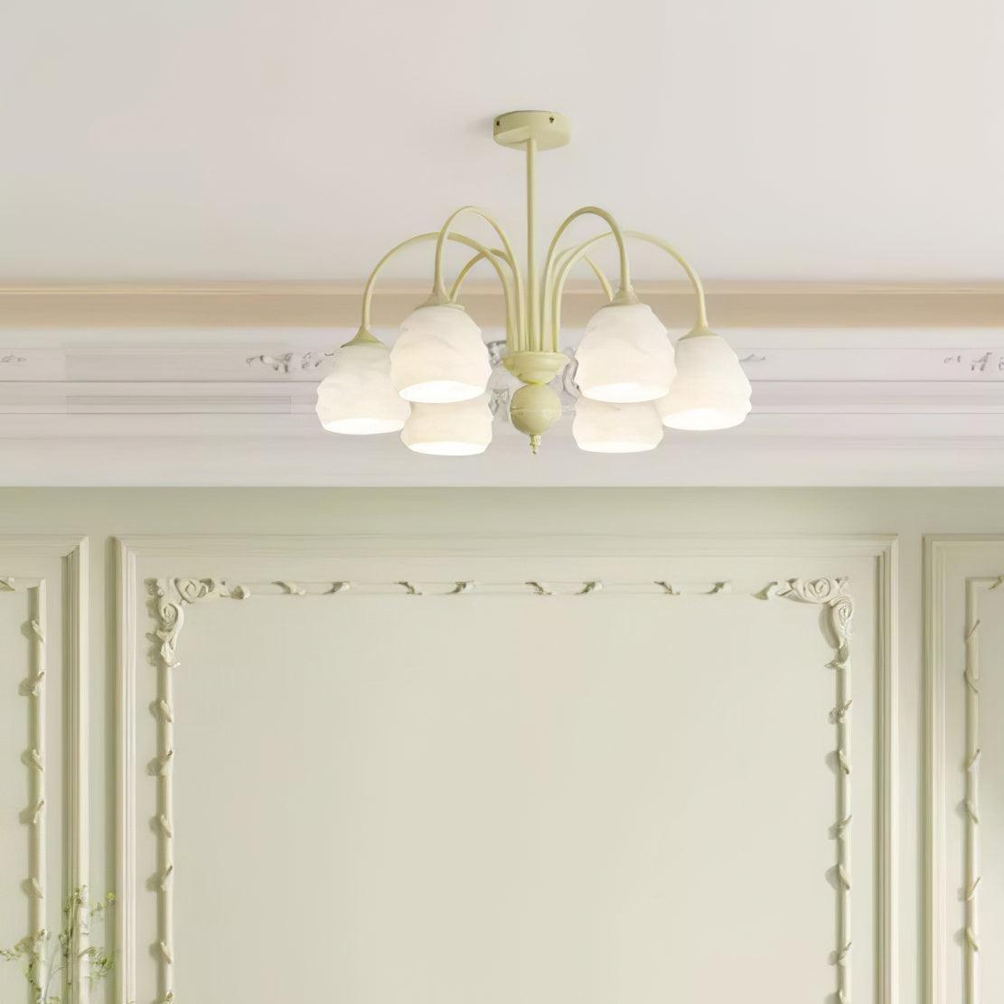 Melting Ice Cream Chandelier - Unique Design, LED Lighting, Adjustable