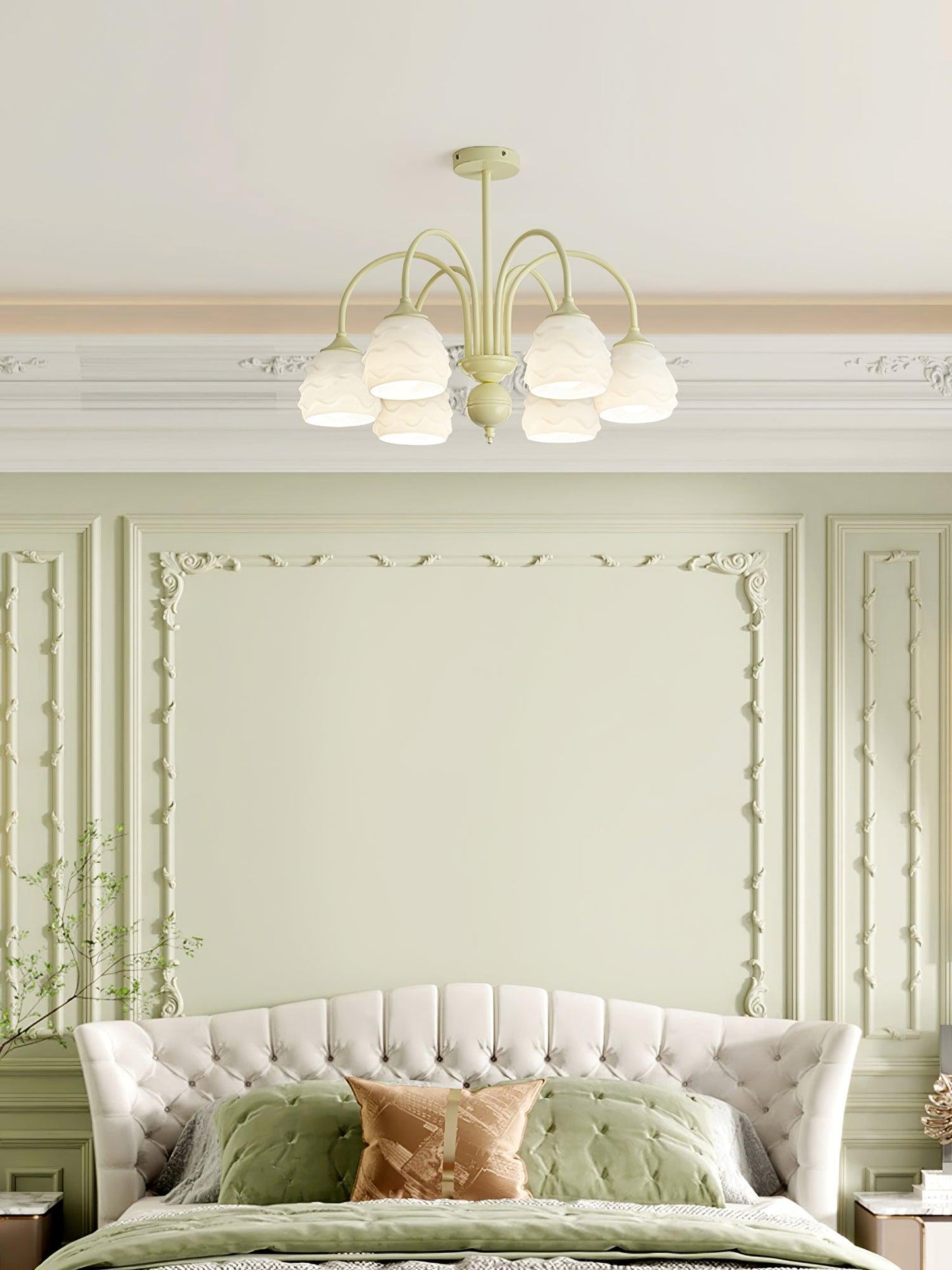 Melting Ice Cream Chandelier - Unique Design, LED Lighting, Adjustable