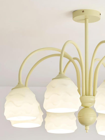 Melting Ice Cream Chandelier - Unique Design, LED Lighting, Adjustable