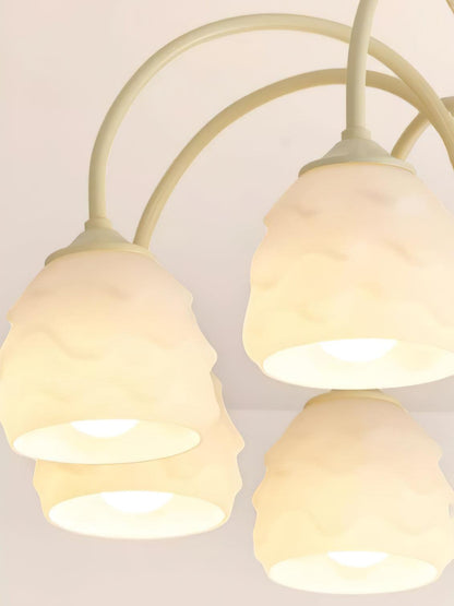 Melting Ice Cream Chandelier - Unique Design, LED Lighting, Adjustable