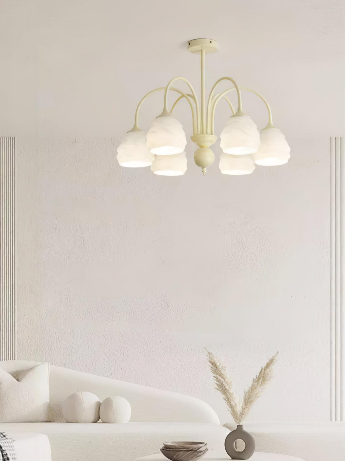 Melting Ice Cream Chandelier - Unique Design, LED Lighting, Adjustable