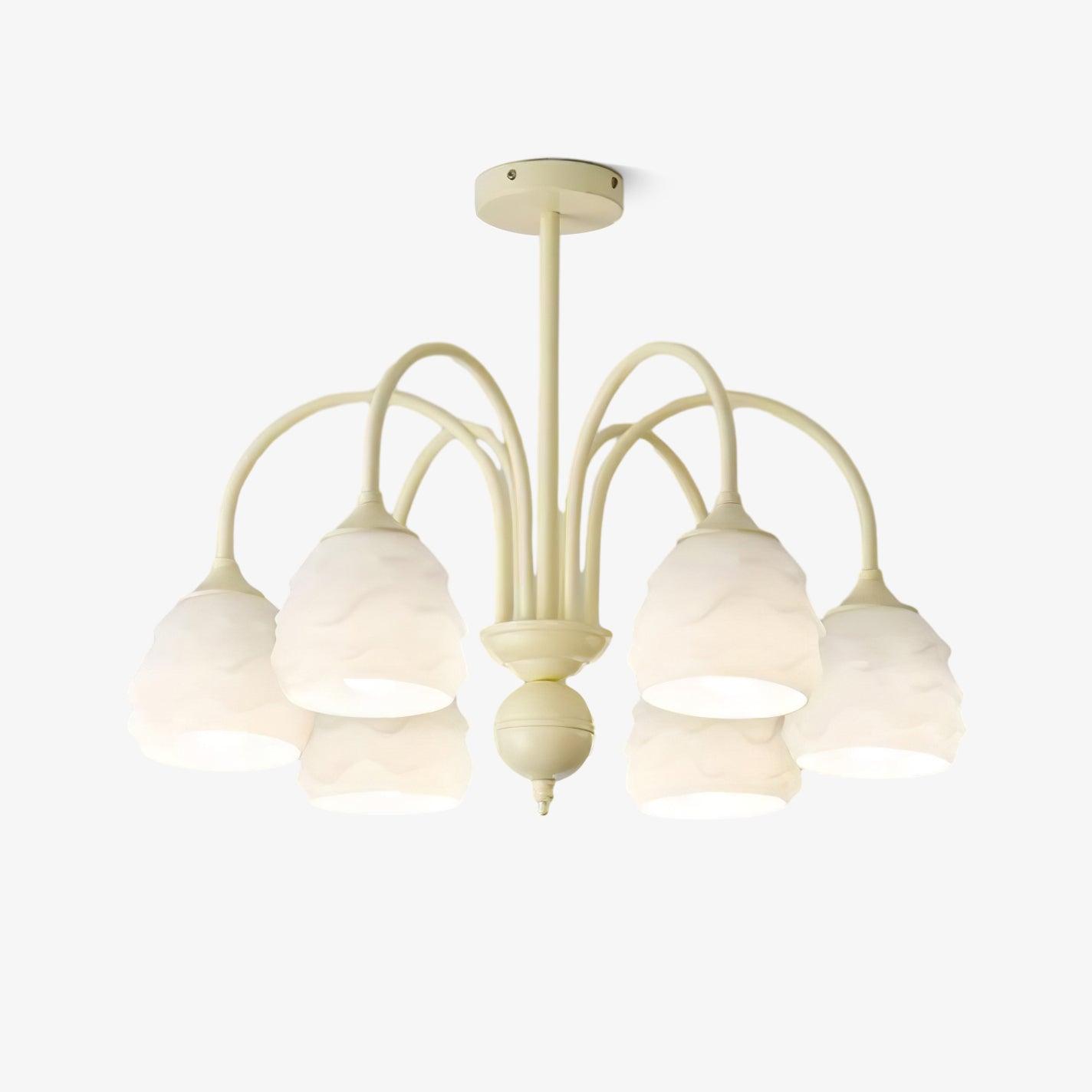 Melting Ice Cream Chandelier - Unique Design, LED Lighting, Adjustable
