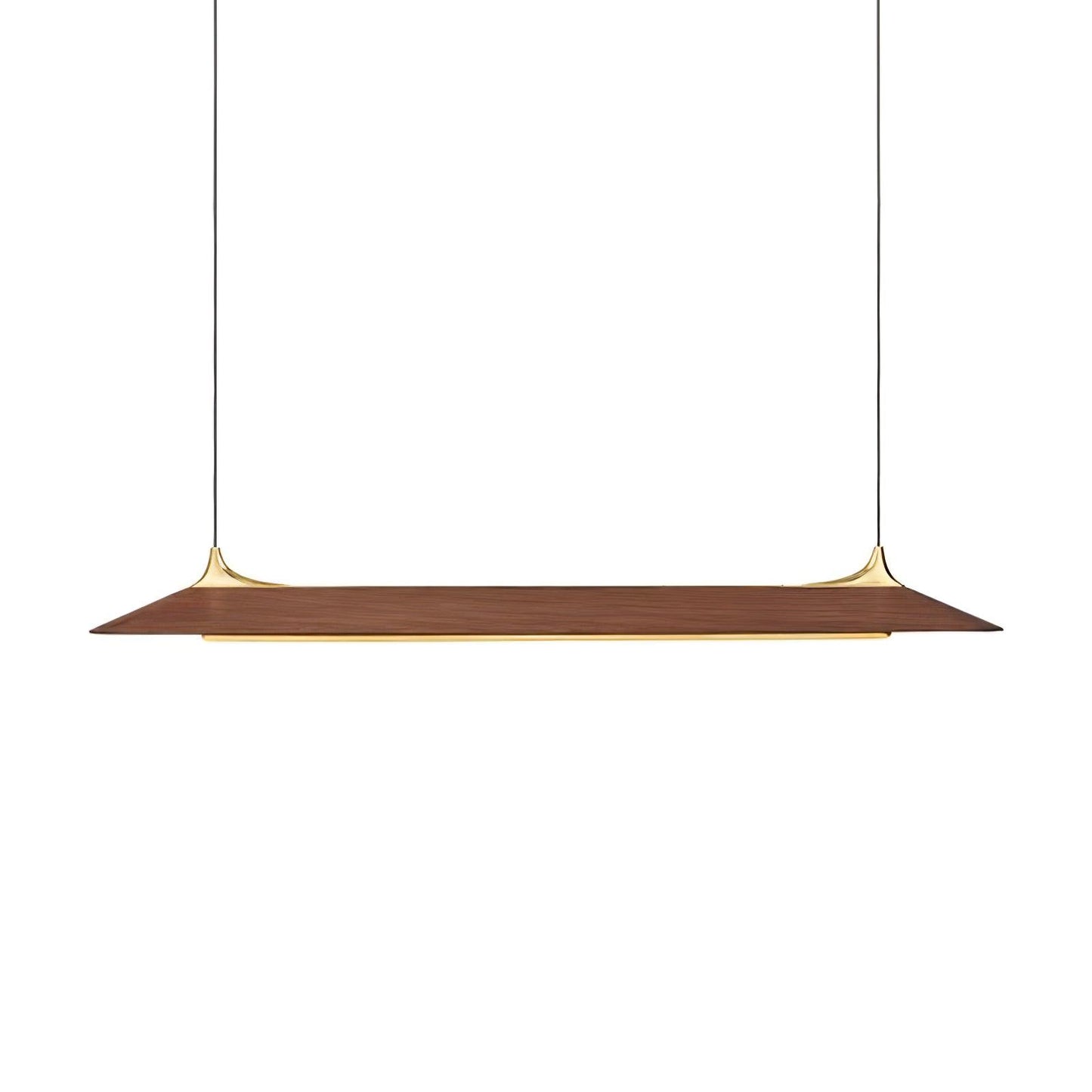 Mernoe Wooden Chandelier - Elegant Design with Adjustable Height & LED