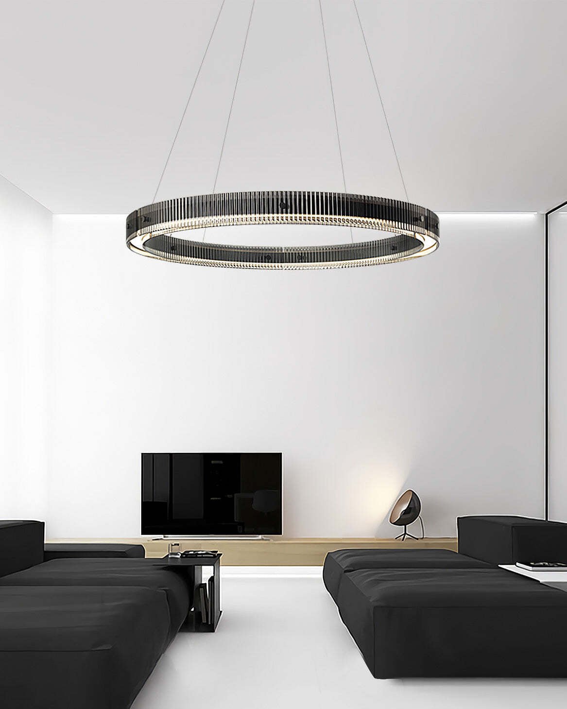 Merope Chandelier - Elegant Crystal Design with Adjustable Brightness