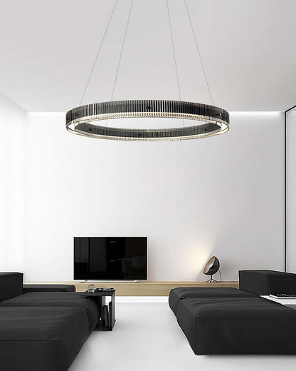 Merope Chandelier - Elegant Crystal Design with Adjustable Brightness