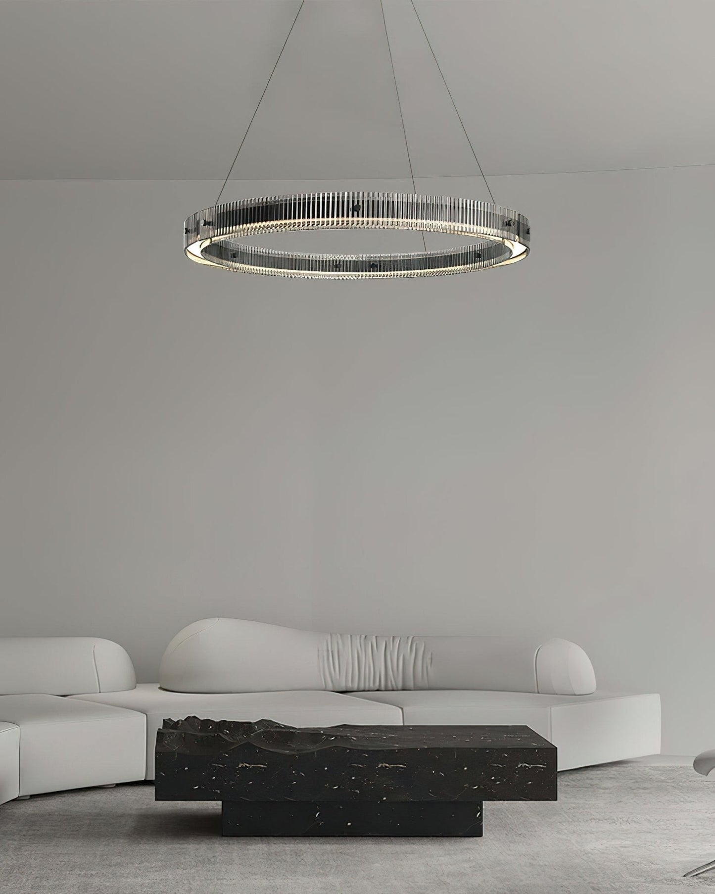 Merope Chandelier - Elegant Crystal Design with Adjustable Brightness