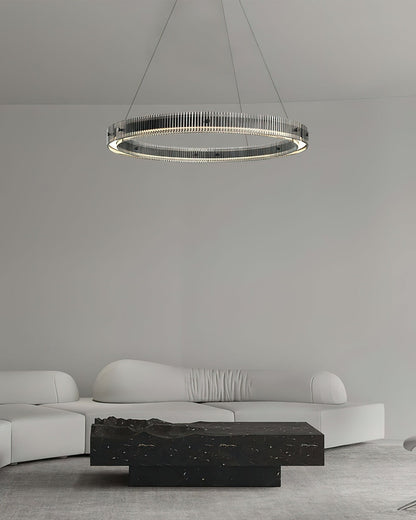 Merope Chandelier - Elegant Crystal Design with Adjustable Brightness