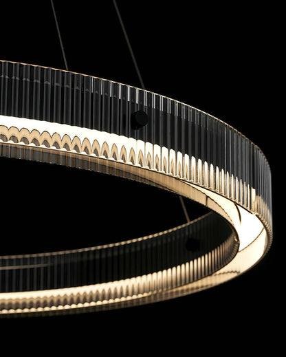 Merope Chandelier - Elegant Crystal Design with Adjustable Brightness