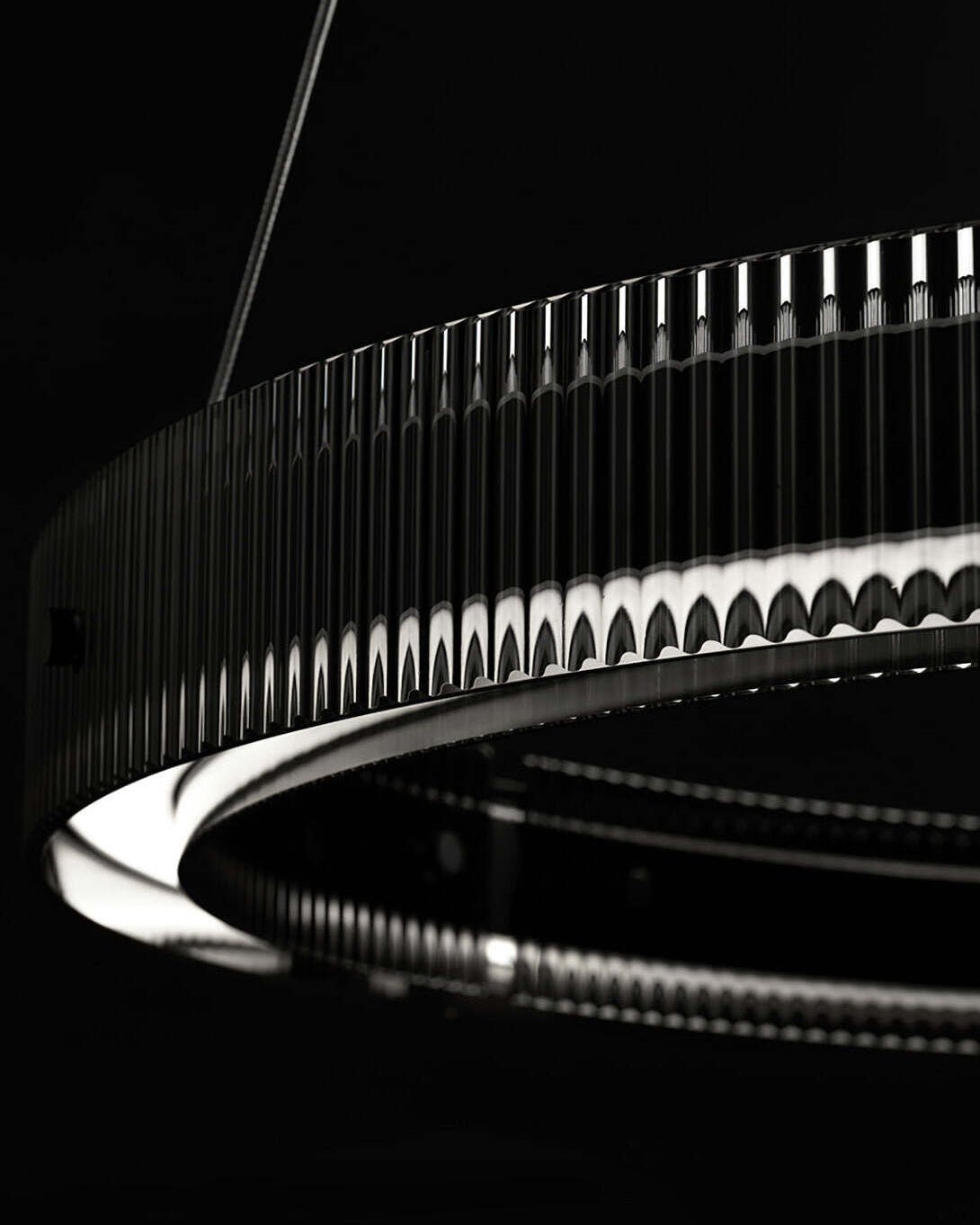 Merope Chandelier - Elegant Crystal Design with Adjustable Brightness