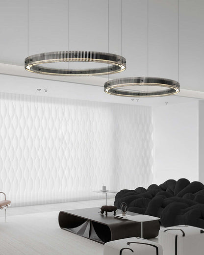 Merope Chandelier - Elegant Crystal Design with Adjustable Brightness