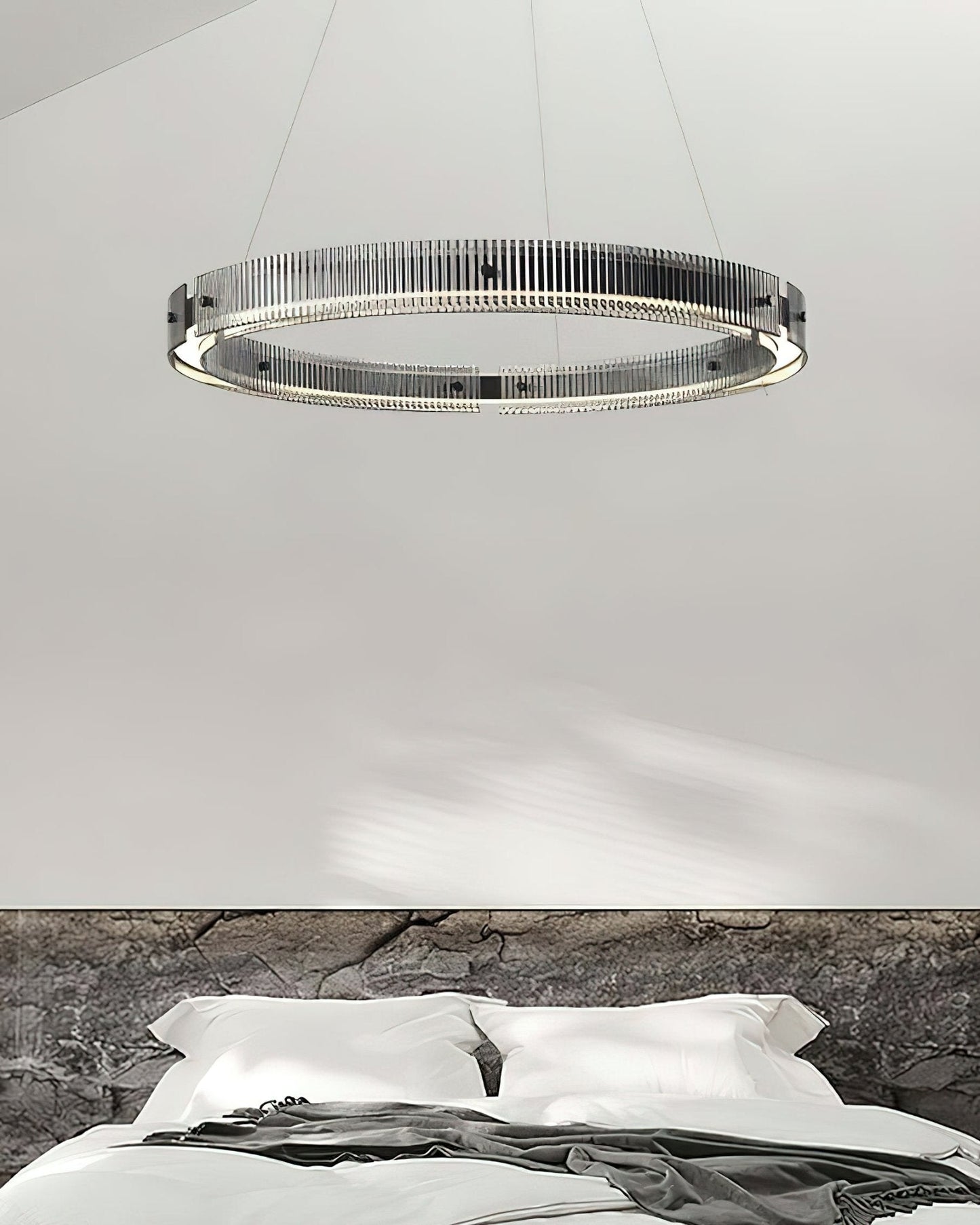 Merope Chandelier - Elegant Crystal Design with Adjustable Brightness
