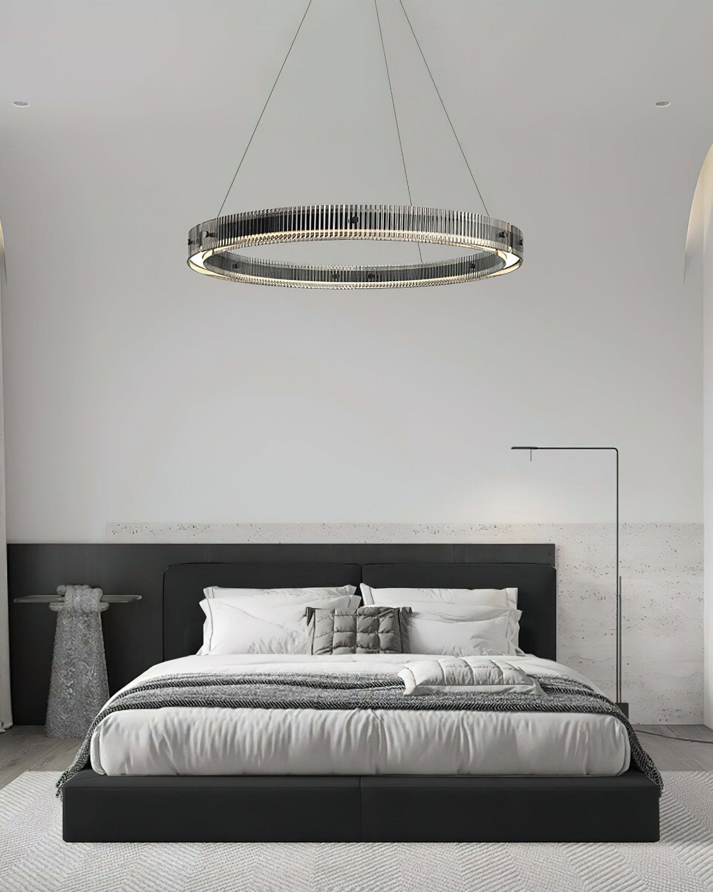 Merope Chandelier - Elegant Crystal Design with Adjustable Brightness