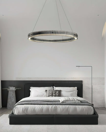 Merope Chandelier - Elegant Crystal Design with Adjustable Brightness