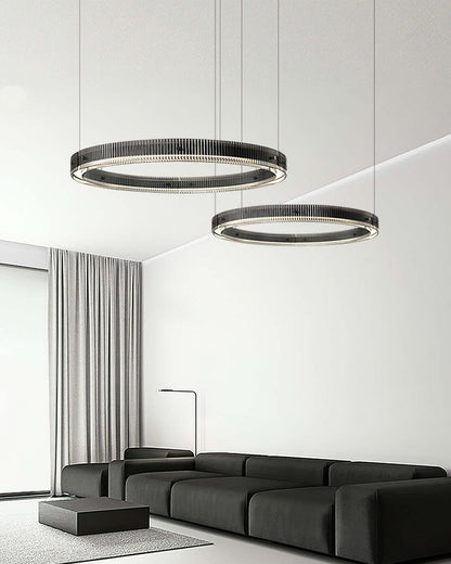 Merope Chandelier - Elegant Crystal Design with Adjustable Brightness
