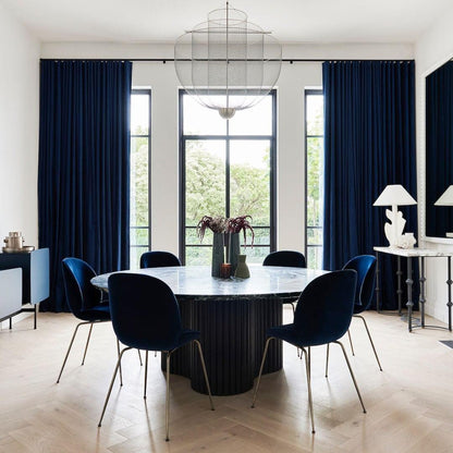 Meshmatics Modern Hanging Lamp with Adjustable Height & LED Bulbs