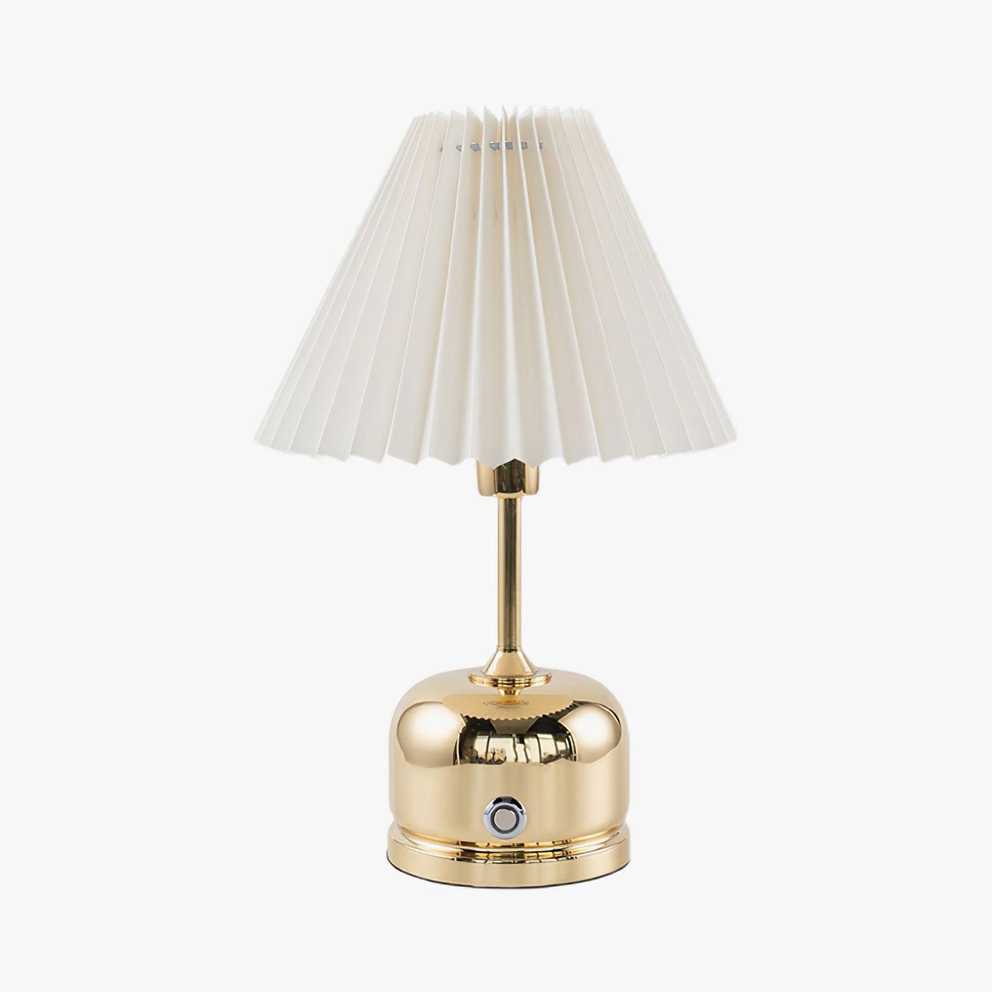 Antique Metal Table Lamp with Adjustable Brightness and Elegant Design