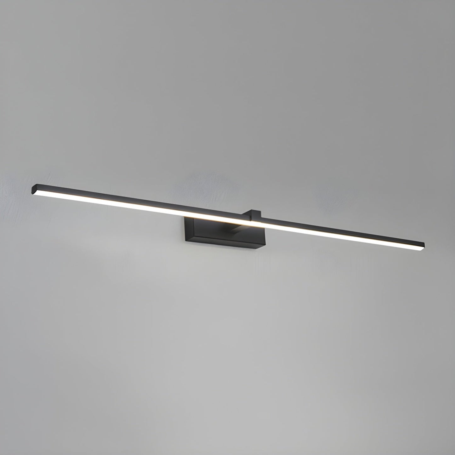 Professional Metal Linear Mirror Wall Light with Dimmable LED and Adju