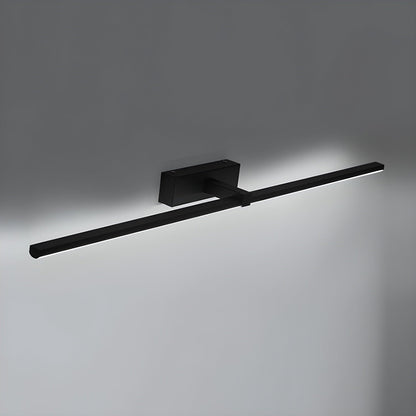 Professional Metal Linear Mirror Wall Light with Dimmable LED and Adju