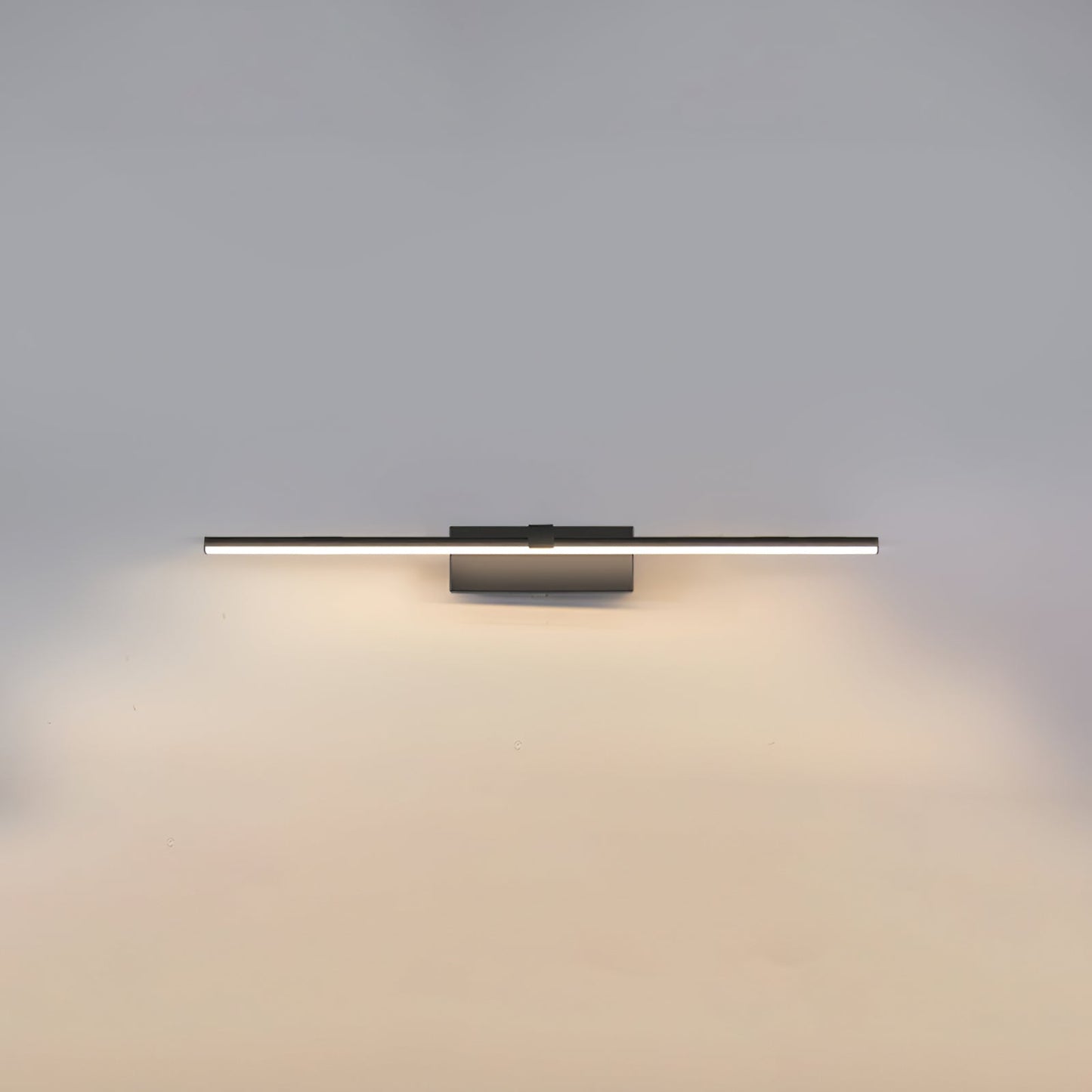 Professional Metal Linear Mirror Wall Light with Dimmable LED and Adju