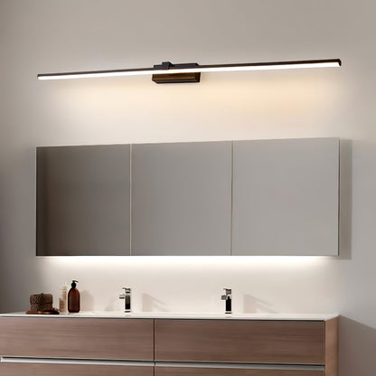 Professional Metal Linear Mirror Wall Light with Dimmable LED and Adju