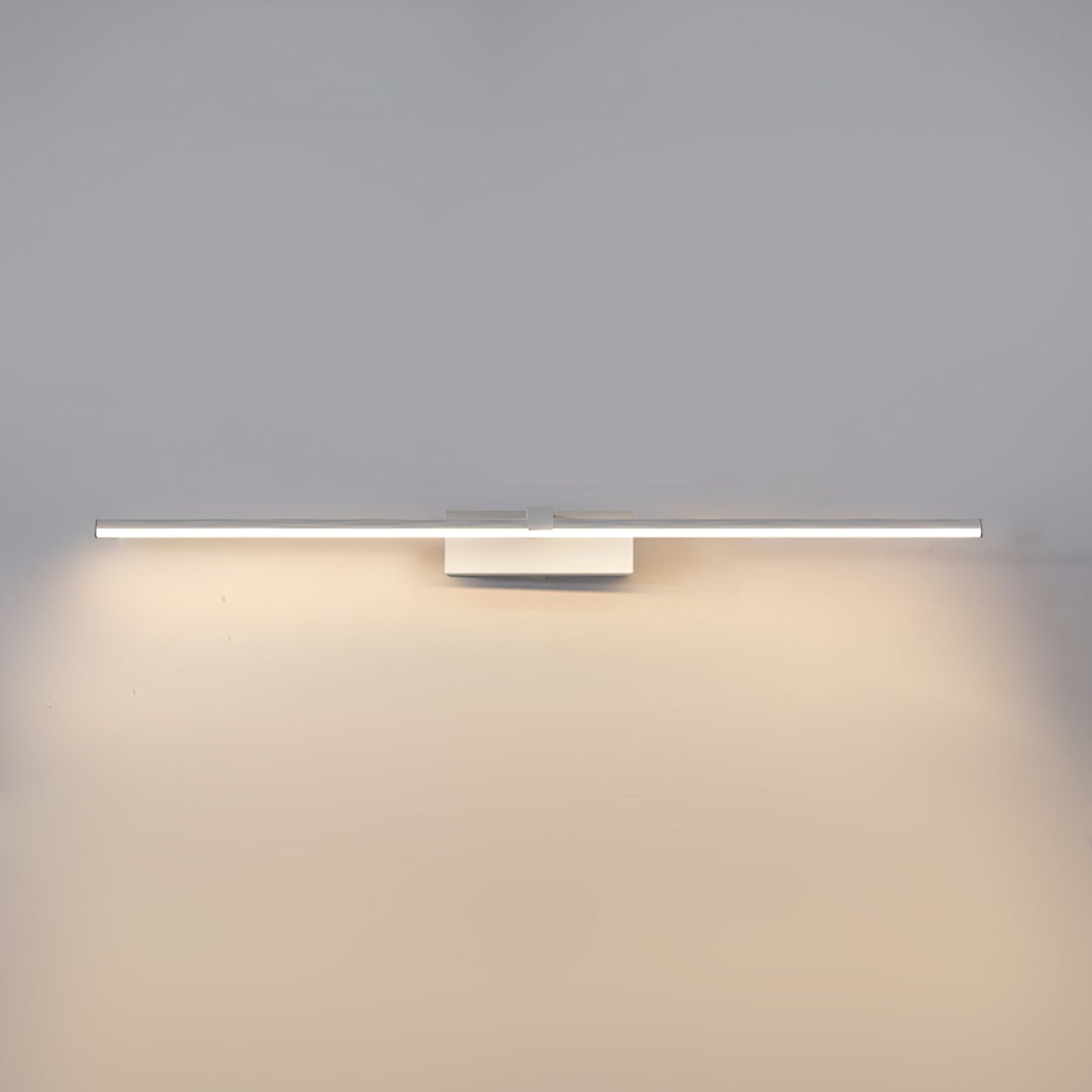 Professional Metal Linear Mirror Wall Light with Dimmable LED and Adju
