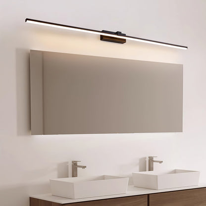 Professional Metal Linear Mirror Wall Light with Dimmable LED and Adju
