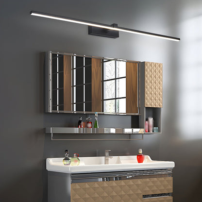 Professional Metal Linear Mirror Wall Light with Dimmable LED and Adju