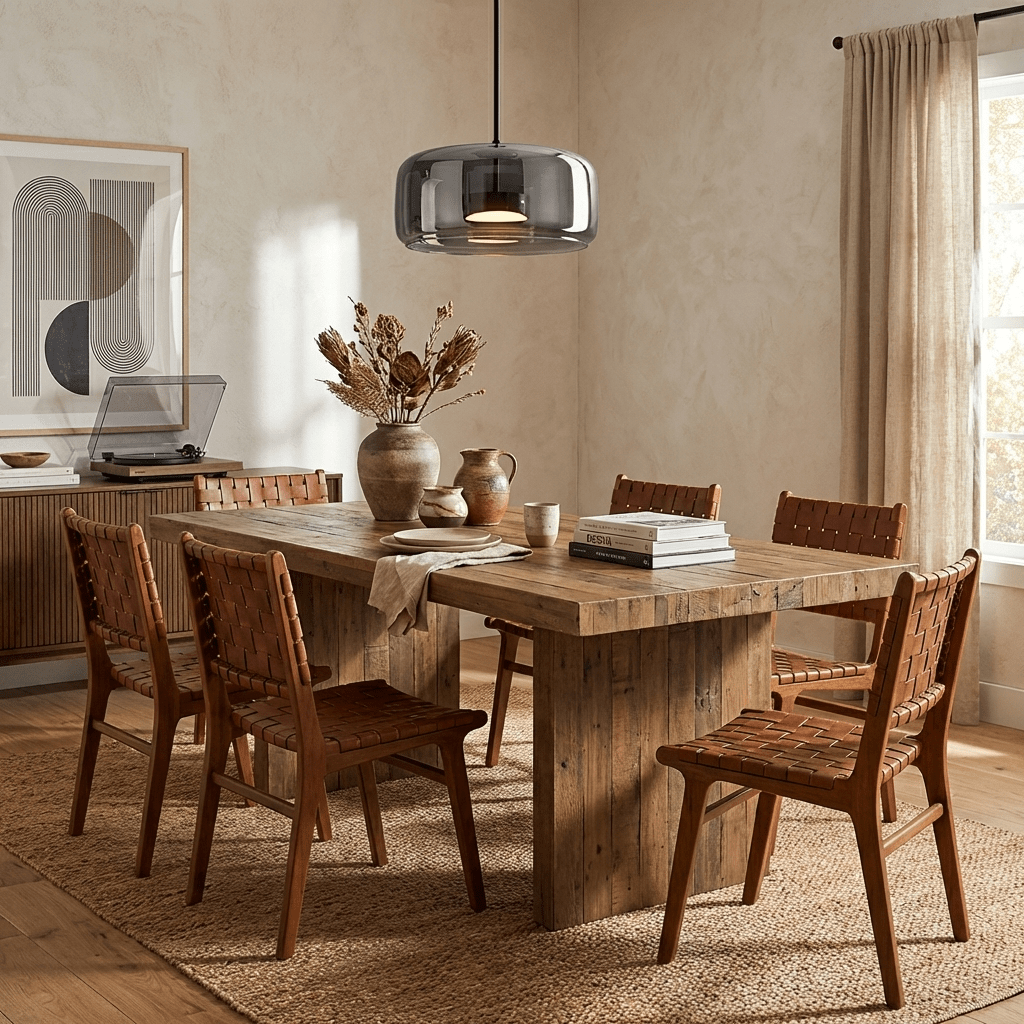 Glass Sphere Pendant Lamp with Adjustable Height — detail view