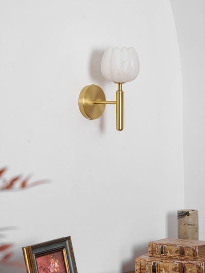 Mian Alabaster Wall Lamp - Elegant Design with Soft Glow & Easy Instal