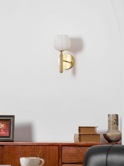 Mian Alabaster Wall Lamp - Elegant Design with Soft Glow & Easy Instal