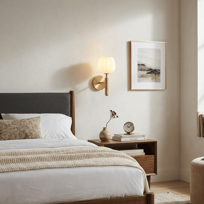 Mian Alabaster Wall Lamp - Elegant Design with Soft Glow & Easy Instal