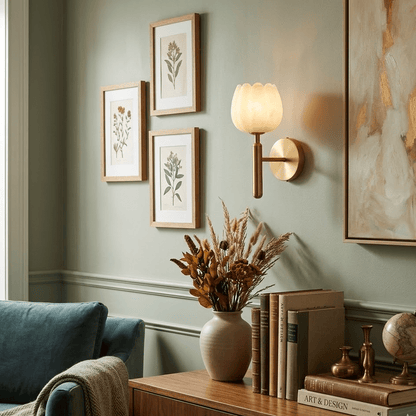 Mian Alabaster Wall Lamp - Elegant Design with Soft Glow & Easy Instal