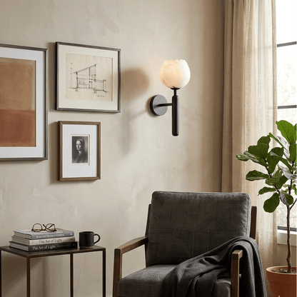 Mian Alabaster Wall Lamp - Elegant Design with Soft Glow & Easy Instal