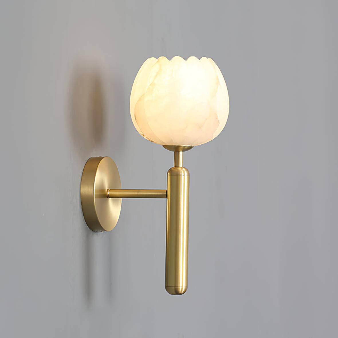 Mian Alabaster Wall Lamp - Elegant Design with Soft Glow & Easy Instal