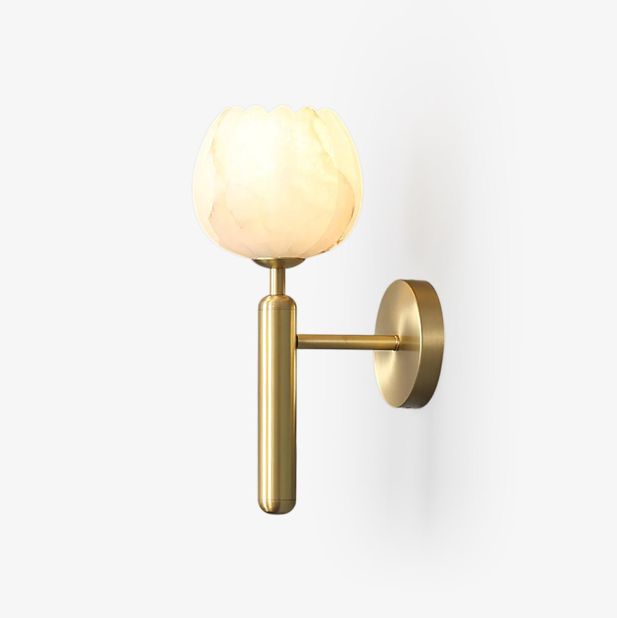 Mian Alabaster Wall Lamp - Elegant Design with Soft Glow & Easy Instal