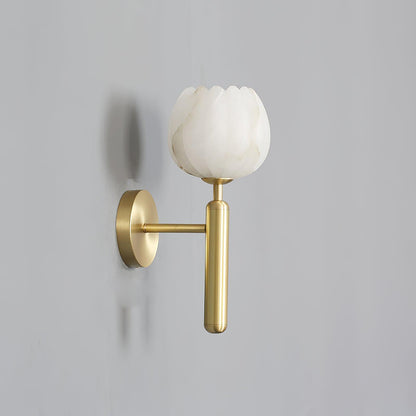 Mian Alabaster Wall Lamp - Elegant Design with Soft Glow & Easy Instal