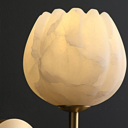 Mian Alabaster Wall Lamp - Elegant Design with Soft Glow & Easy Instal