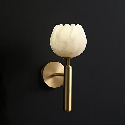 Mian Alabaster Wall Lamp - Elegant Design with Soft Glow & Easy Instal