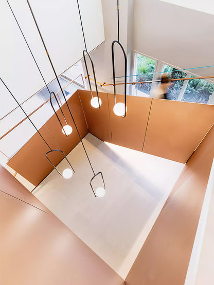 Mila Combination Chandelier - Modern Design with Adjustable Arms & LED